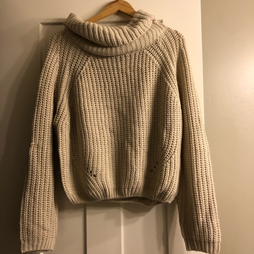 Tan sweater